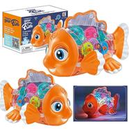 Transparent Gear Fish Toy Kids JY-3034 - 04019