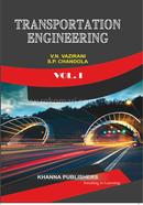 Transportation Engineering Vol I
