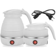 Travel Collapsible Or Foldable Electric Kettle – White Color