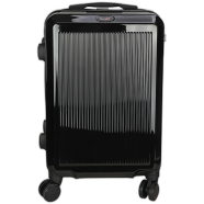 Travello Royal Zipper Luggage 20 Inch Black - 988710 icon