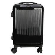 Travello Royal Zipper Luggage 20 Inch Black - 988710