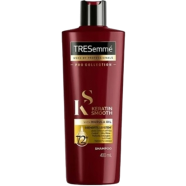 Tresemme Shampoo 400ml Keratin Smooth With Marula Oil Shampoo - 8710447224342