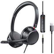 Tribit CallElite 83 Over-Ear Headphones-Black