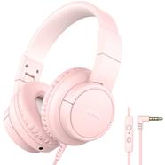 Tribit Starlet 01 Kids Headphones Wired With Microphone - Pink