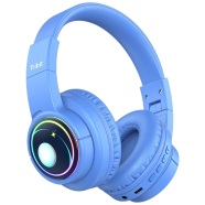 Tribit Starlet 02 Kids Bluetooth Headphones with RGB Lights – Blue