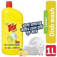 Trix Dishwashing Liquid 1L Lemon - 3240692