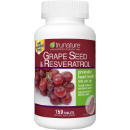 TruNature Grape Seed and Resveratrol 150 Tablets