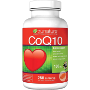 Trunature Coenzyme CoQ10 100 mg 250 Softgels