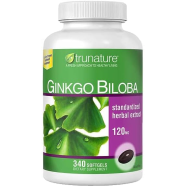 Trunature Ginkgo Biloba (Support Memory) 120 mg 340 softgels