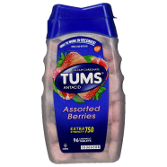 Tums Antacid Extra Strength 750 Assorted Berries 96 Tab