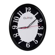 Tune Wall Clock-Oval (Black) - 900852