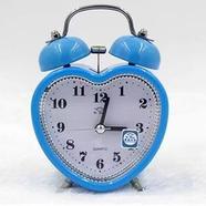 Twin Bell Alarm Table Clock Love Retro Gonti Blue