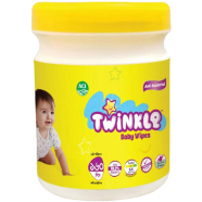 Twinkle Baby Wipes Jar 160pcs - HPC7