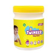 Twinkle Baby Wipes Jar 160pcs - HPC7