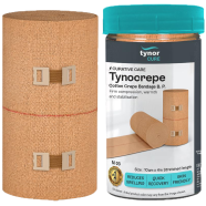 Tynor Tynocrepe cotton bandage, Beige, 6 inches, 1 Unit