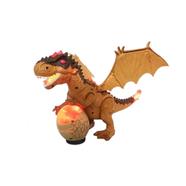 Tyrannosaurus Simulation Sound Toy Dinosaur (dinosaur_bo_m8018-2_brown) - Brown 