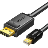UGREEN 10477 Mini DP to DP Cable 1.5m (Black) MD105