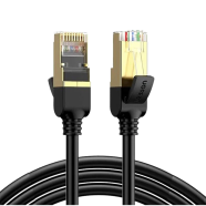 UGREEN 11229 Cat 7 F/FTP Lan Cable 0.5m (Black) NW107