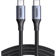 UGREEN 15311 USB-C to USB-C PD Fast Charging Cable Space Gray 1m US535