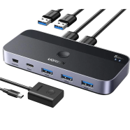 UGREEN 15705 USB 3.0 Sharing Switch 2 In 4 Out CM662