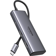 UGREEN 15852 Revodok 206 6-in-1 USB-C Docking Station CM498