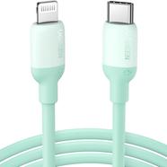 UGREEN 20308 USB-C to Lightning Silicone Cable 1m (Green) 