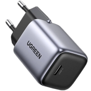 UGREEN 25257 Nexode 30W USB-C PD GaN Fast Charger EU (Space Gray) CD319