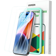 UGREEN 25591 HD Screen Tempered Protective Film For iPhone15 Pro 6.1 inch SP371