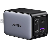 UGREEN 35530 Nexode 65W 4-Port GaN Fast Charger Space Gray US X559
