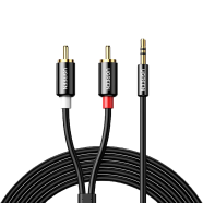 UGREEN 3.5mm Male to 2RCA Male Cable 5m (Black) AV116 - 10591