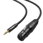 UGREEN 3.5mm Three-Pole Male to XLR Female Audio Cable 2m AV182 - 20244 