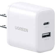 UGREEN 45310 20W 2-Port Fast Charger EU White X227