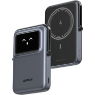 UGREEN 45327 10000mAh 20W Uno Magnetic Wireless Power Bank Grey PB572