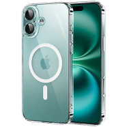 UGREEN 45922 Classy Transparent Magnetic Protective Case for iPhone 16 Plus Upgraded Version ( Transparent) CA110
