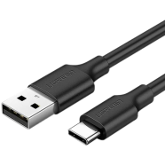 UGREEN 60116 USB-A 2.0 to USB-C Cable Nickel Plating 1m (Black) 
