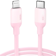 UGREEN 60625 USB-C to Lightning Silicone Cable 1m (Pink) 