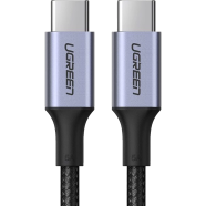 UGREEN 70428 Type C 2.0 Male To Type C 2.0 Male 5A Data Cable 1.5M US316