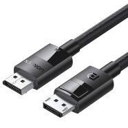 UGREEN 80393 DP 1.4 Male to Male Plastic Case Braided Cable 3m DP114