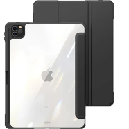 UGREEN 90352 Classy Transparent Protective Case with Pencil Holder for iPad Pro 11-inch 2021 (Black) (LY) LP565