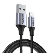 UGREEN Alu Case Braided Lightning Cable 1m 