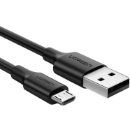 UGREEN USB 2.0 A to Micro USB Cable Nickel Plating - 0.25M(Black)