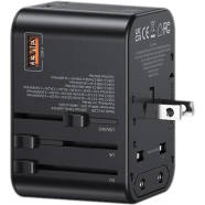 USAMS 65W Dual Type C Plus USB Universal Travel Charger - T62