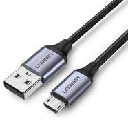 Ugreen 60146 US290 Micro USB 2.0 Cable 1M Metal/Black