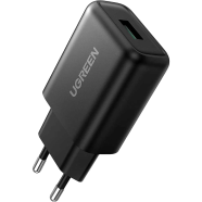 Ugreen QC3.0 USB Fast Charger EU (Black)