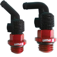 Uma Racing Engine Bypass Oil Nut Capsule 45° And 90° With Venthose Hose 1 Set image