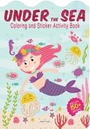 Under The Sea - Coloring and Sticker Activity Book image