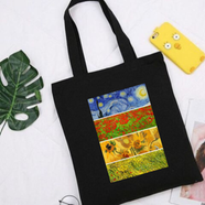 Unisex Top Handle Tote Canvas Bag With Zipper For Man And Women - BS-189