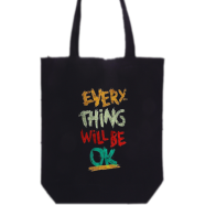 Unisex Top Handle Tote Canvas Bag With Zipper For Man And Women- BDQE-065