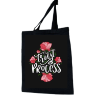 Unisex Top Handle Tote Canvas Bag With Zipper For Man And Women - BS-212