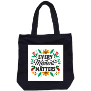 Unisex Top Handle Tote Canvas Bag With Zipper For Man And Women - BDS-210